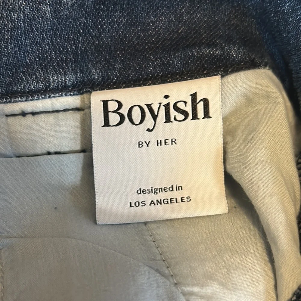 Worn once Boyish The Liam Loose Jeans in Like Crazy Color - Picture 10 of 13